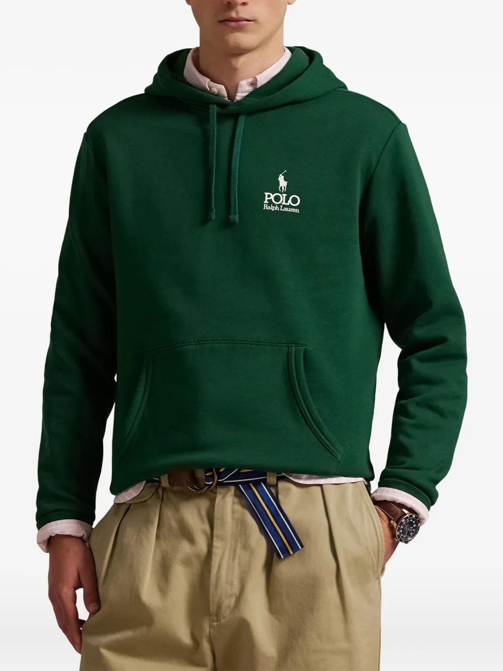 Polo Ralph Lauren Hoodie met logoprint Groen