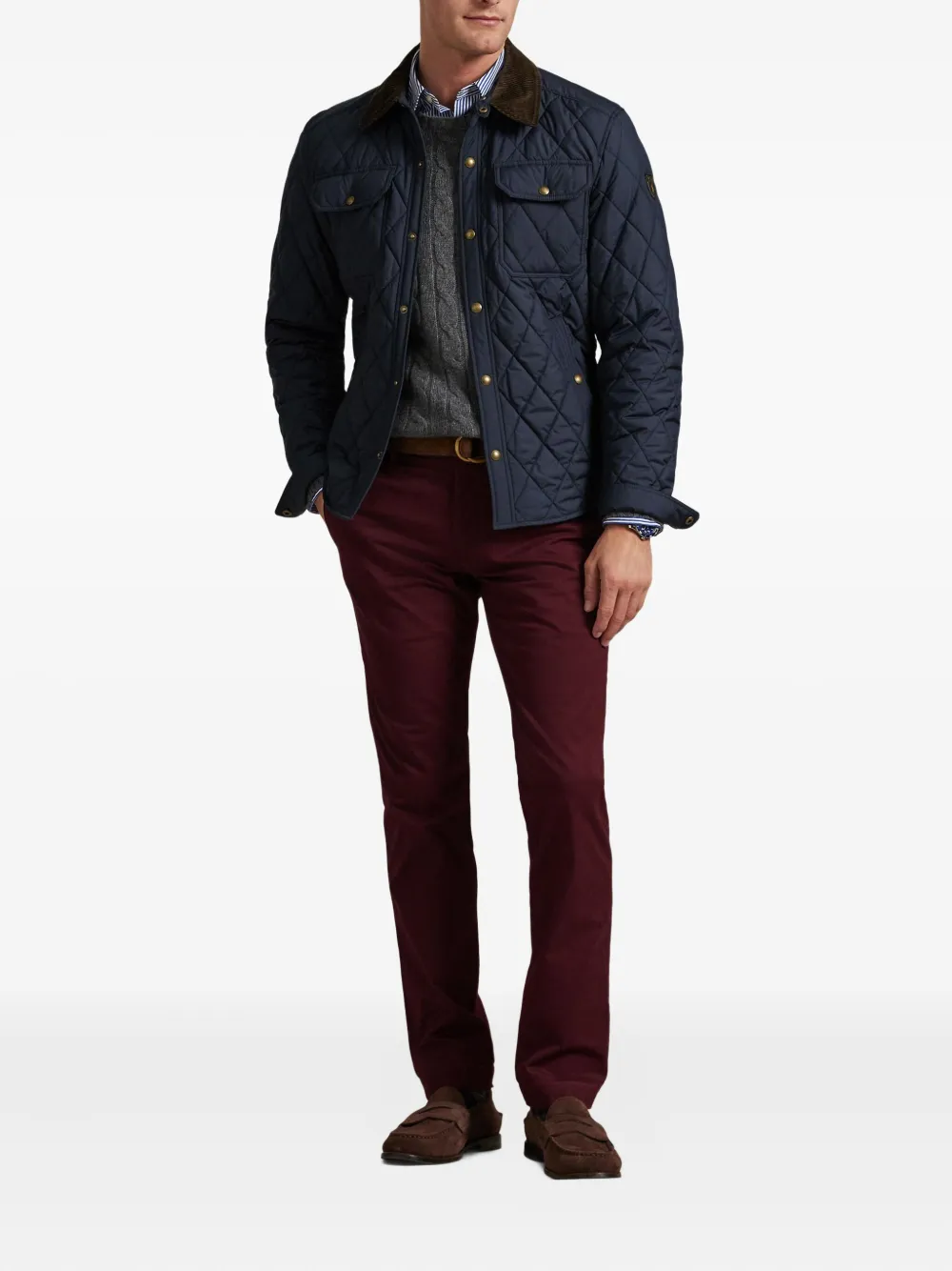 Polo Ralph Lauren side-pockets flat-front trousers | Regular-Fit & Straight Leg Pants | Image 2