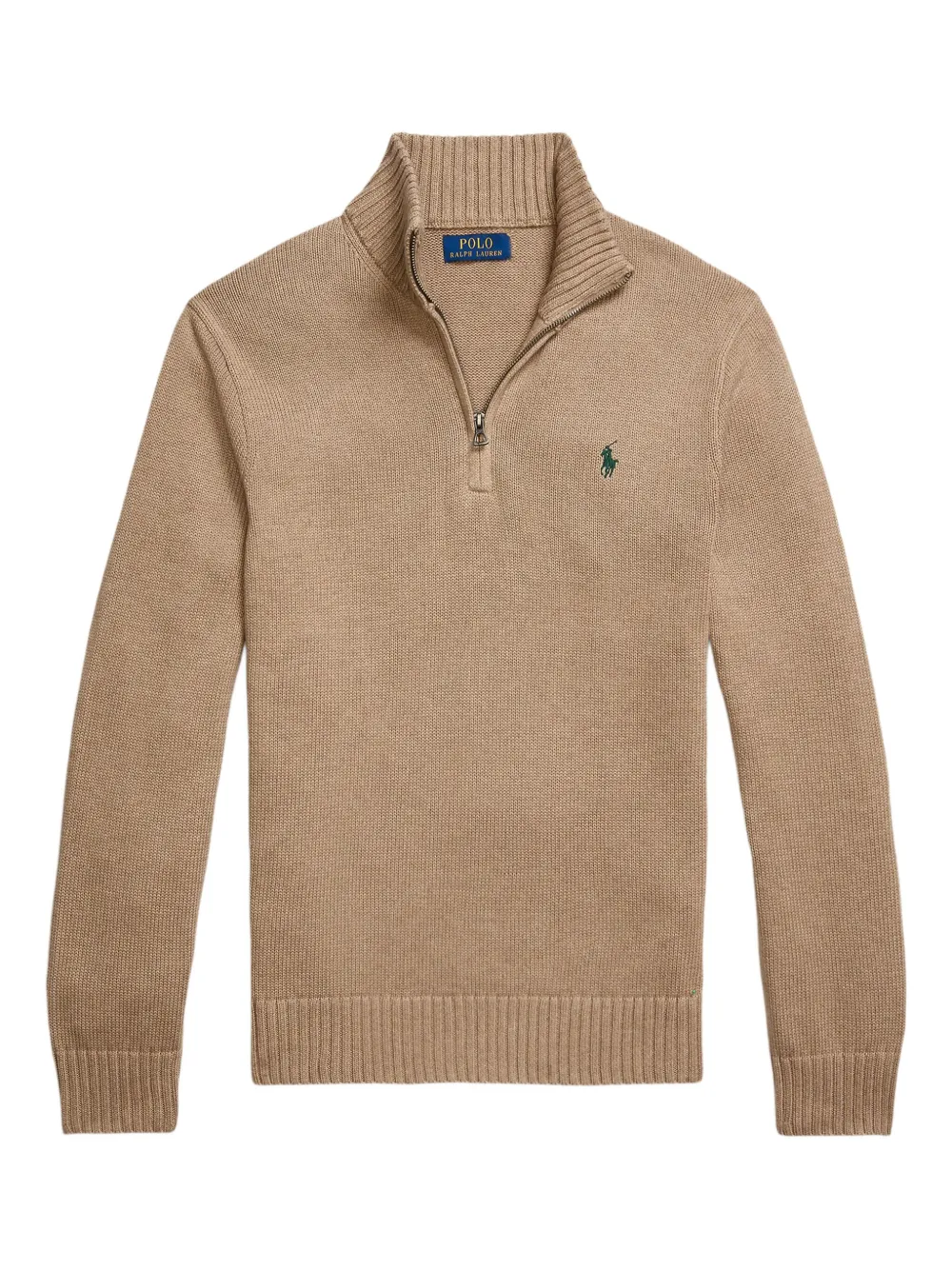 Polo Ralph Lauren Trui met halve rits Beige