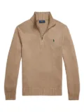 Polo Ralph Lauren half-zip cotton sweater - Neutrals