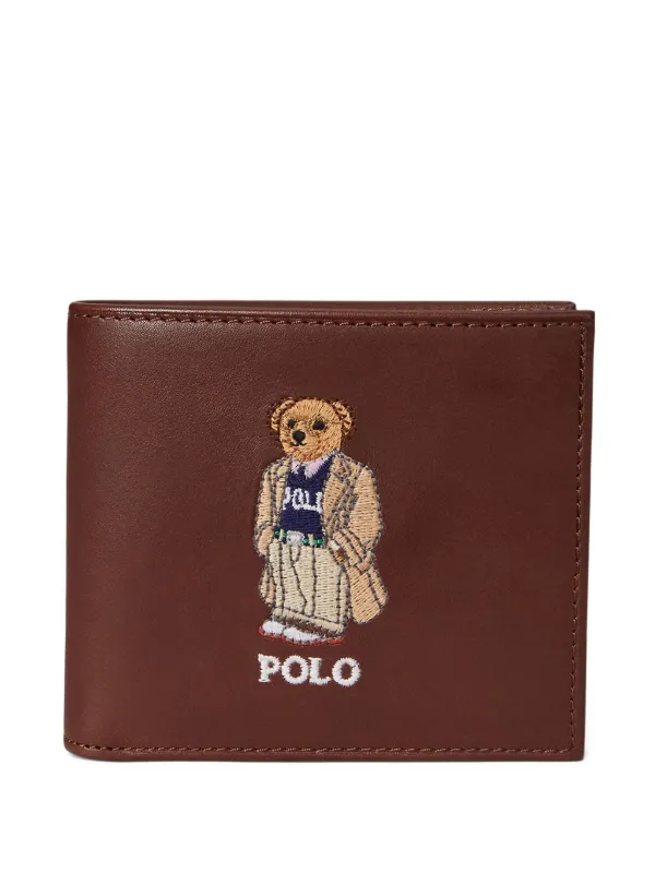Polo Ralph Lauren ポロベア 財布 | ブラウン | FARFETCH JP
