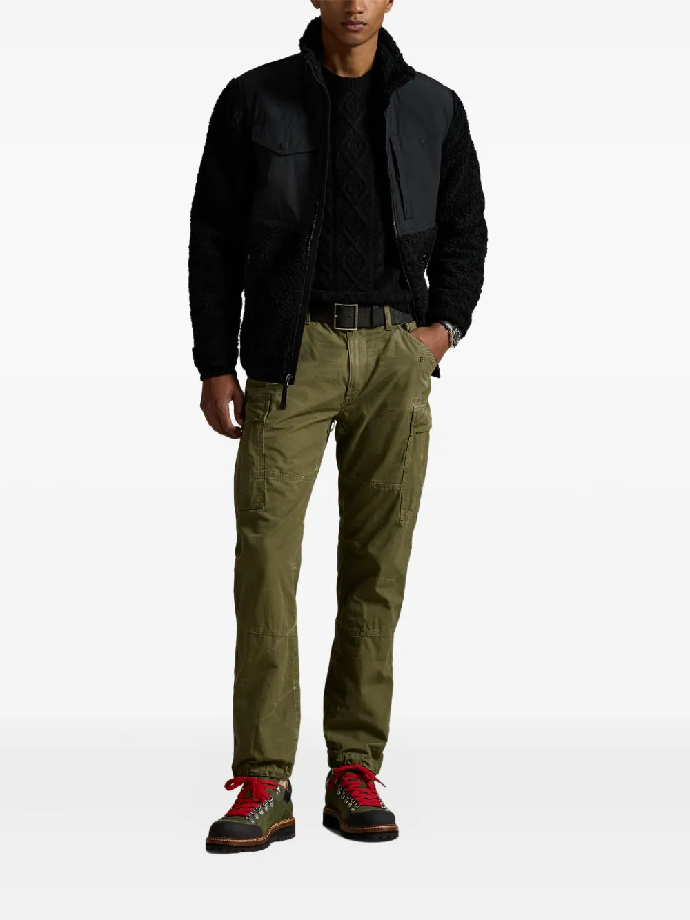 Polo Ralph Lauren Trui van wolblend Zwart