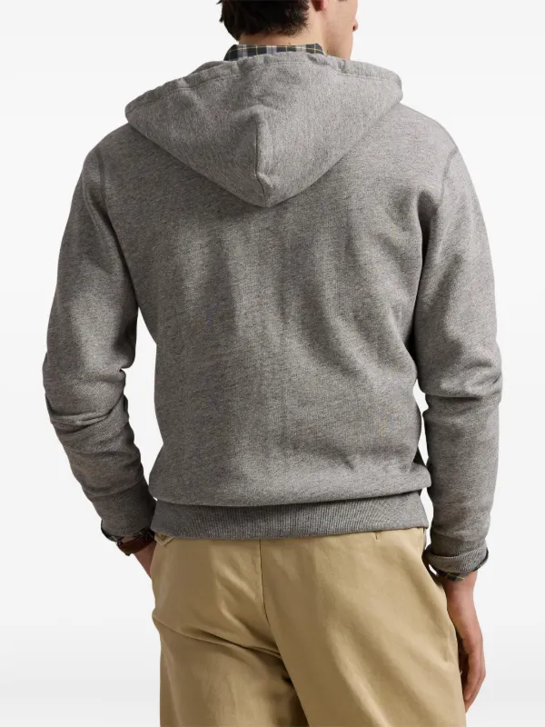 Polo Ralph Lauren グレー ジップ パーカー L Polo Ralph Lauren ジップアップ パーカー | グレー | FARFETCH JP