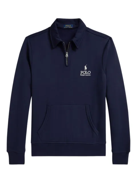 Polo Ralph Lauren half-zip embroidered sweatshirt