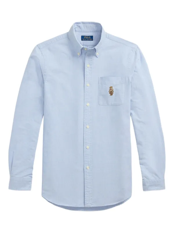 Polo Ralph Lauren ロングスリーブ シャツ | ブルー | FARFETCH JP