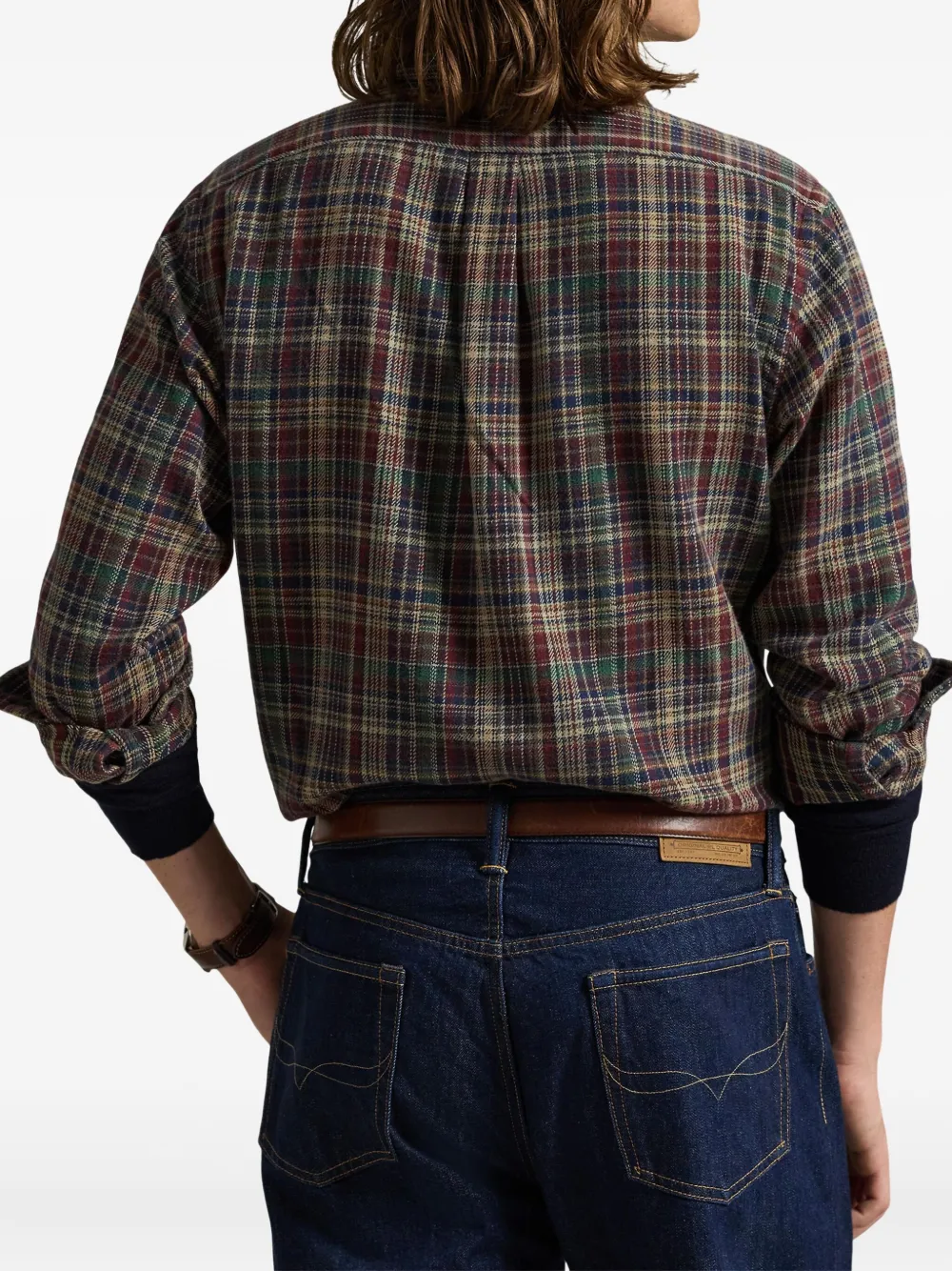 Polo Ralph Lauren Flanellen geruit overhemd Rood