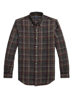 ninjournal　RRL チェックシャツ Ralph Lauren RRL チェック シャツ | ブラウン | FARFETCH JP
