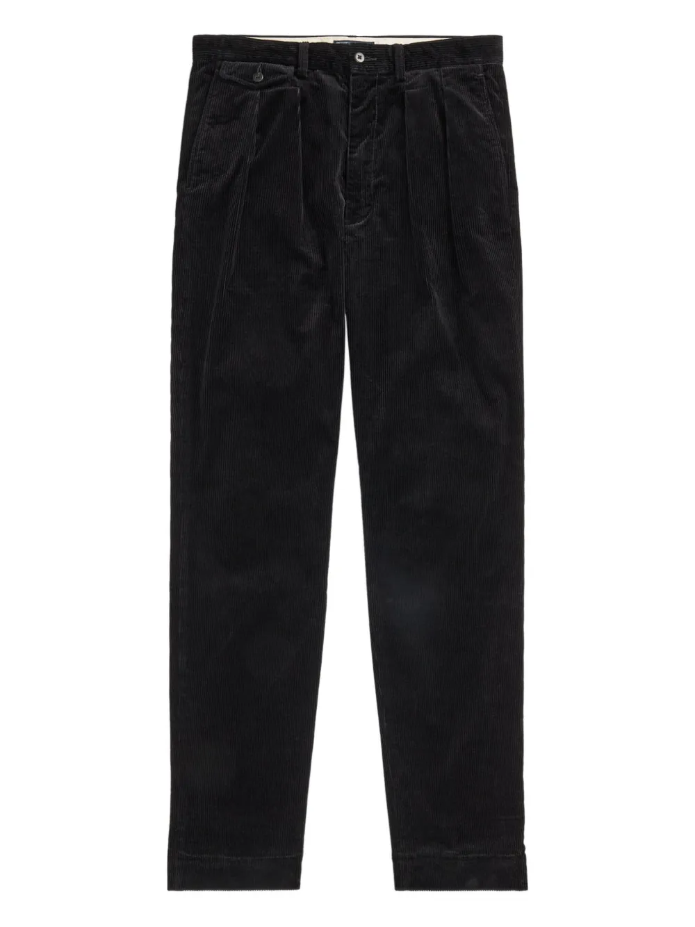Whitman pleated corduroy trousers
