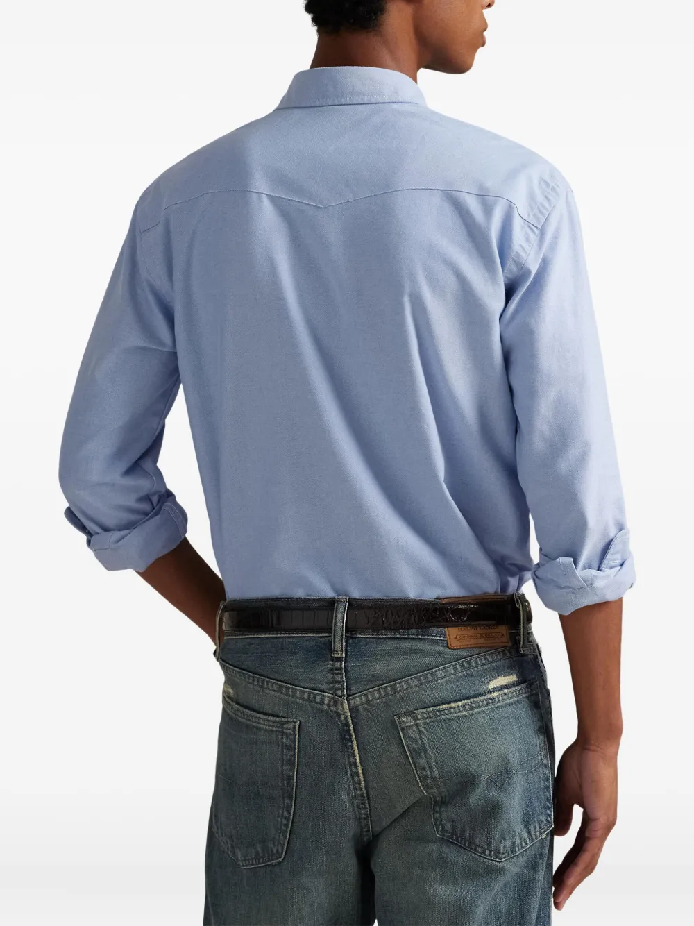 Polo Ralph Lauren Oxford overhemd Blauw