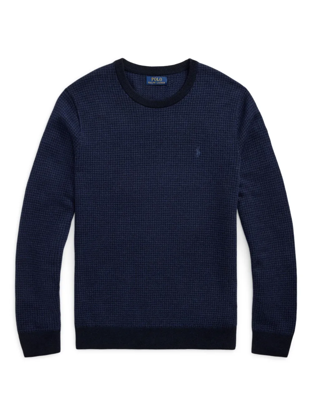 Polo Ralph Lauren Wollen trui met ronde hals Blauw