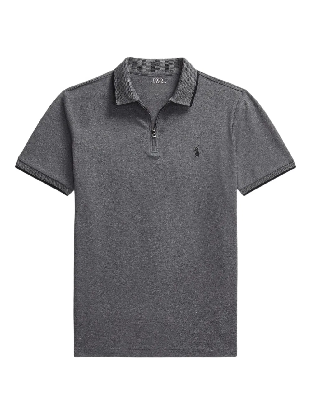 Polo Ralph Lauren Poloshirt met geborduurd logo Grijs