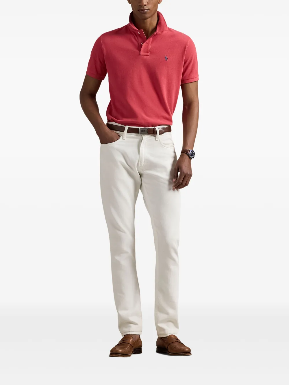 Polo Ralph Lauren Katoenen poloshirt Rood