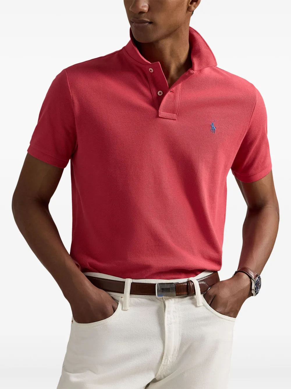 Polo Ralph Lauren Katoenen poloshirt Rood