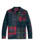 Polo Ralph Lauren plaid-pattern patchwork shirt - Green