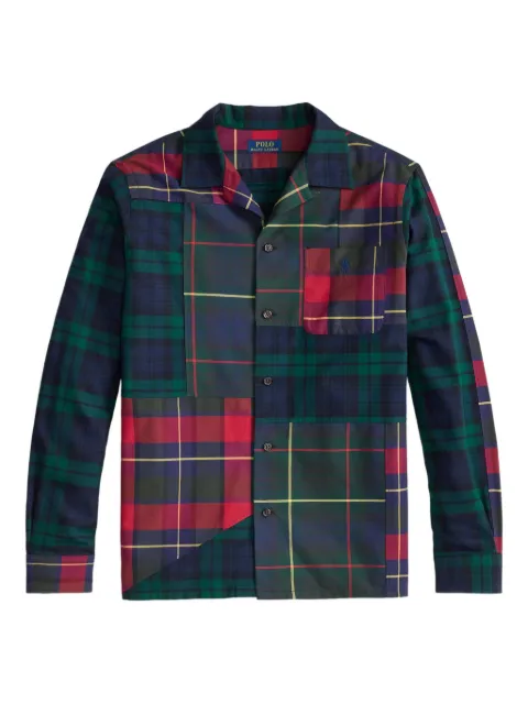 Polo Ralph Lauren Kariertes Patchwork-Hemd