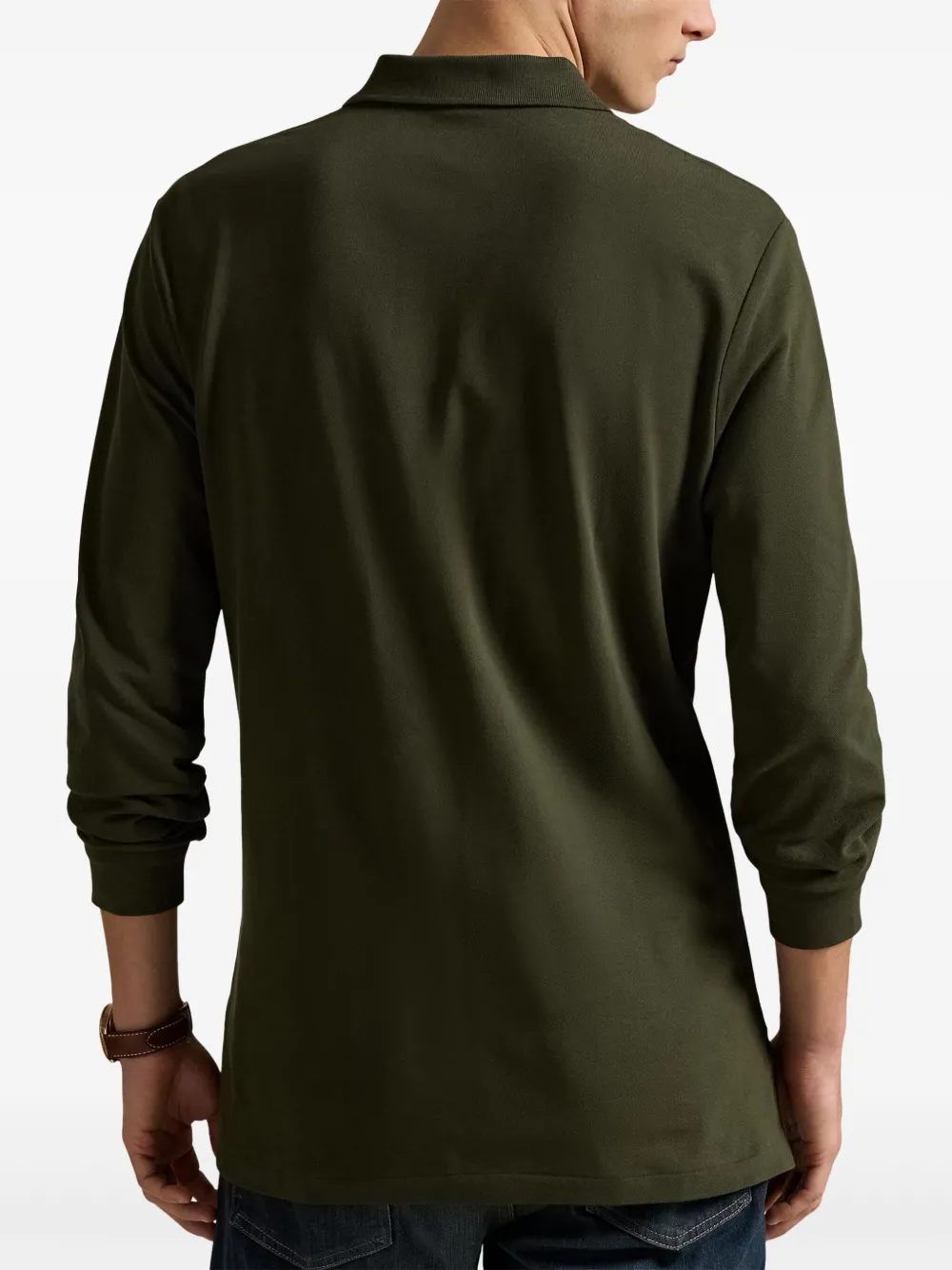 Polo Ralph Lauren Poloshirt met lange mouwen Groen
