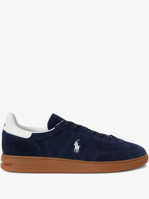 Polo Ralph Lauren tenis bajos de gamuza