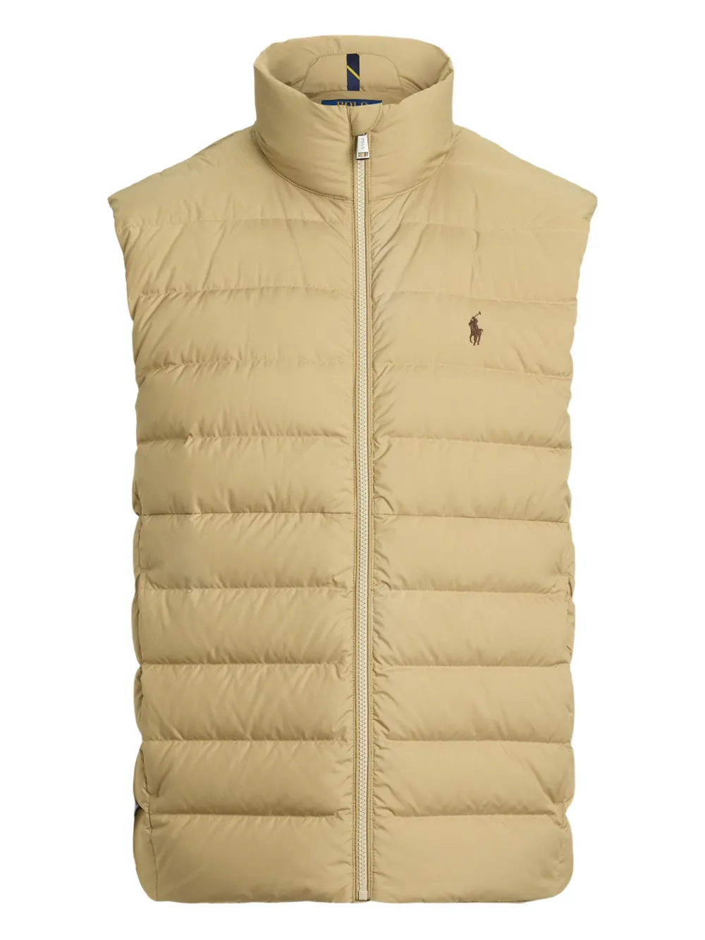 Polo Ralph Lauren Bodywarmer met geborduurd logo Beige