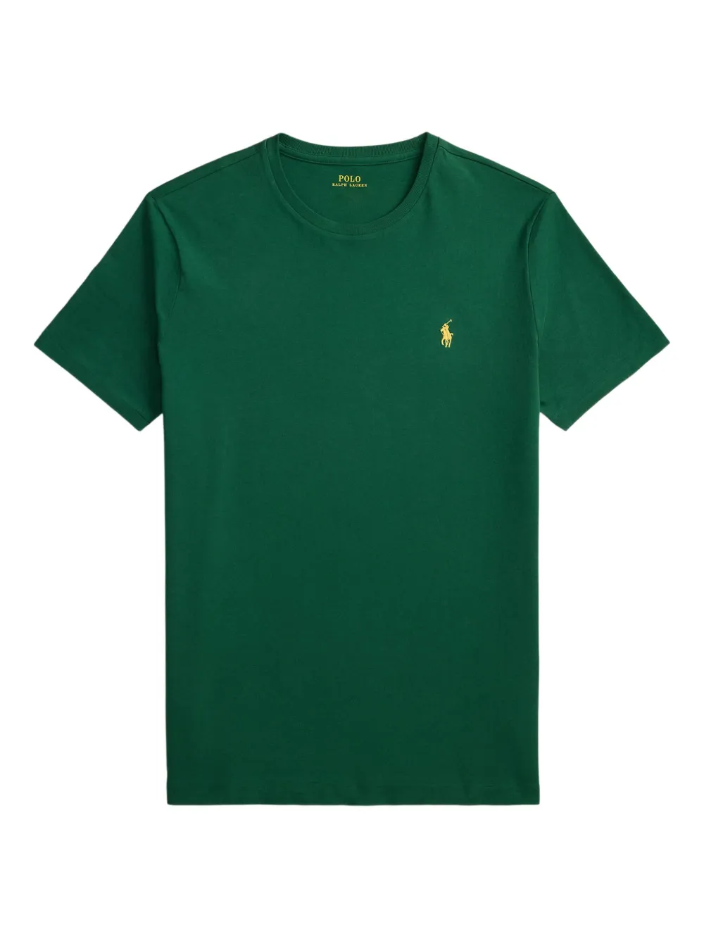 Polo Ralph Lauren Katoenen T-shirt met geborduurd logo Groen
