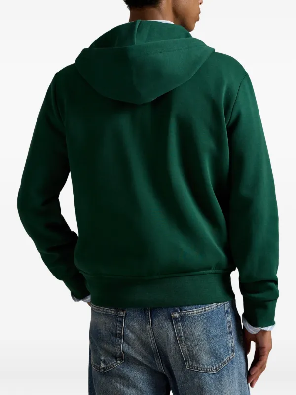 Polo Ralph Lauren zip-up Hoodie Green FARFETCH PH
