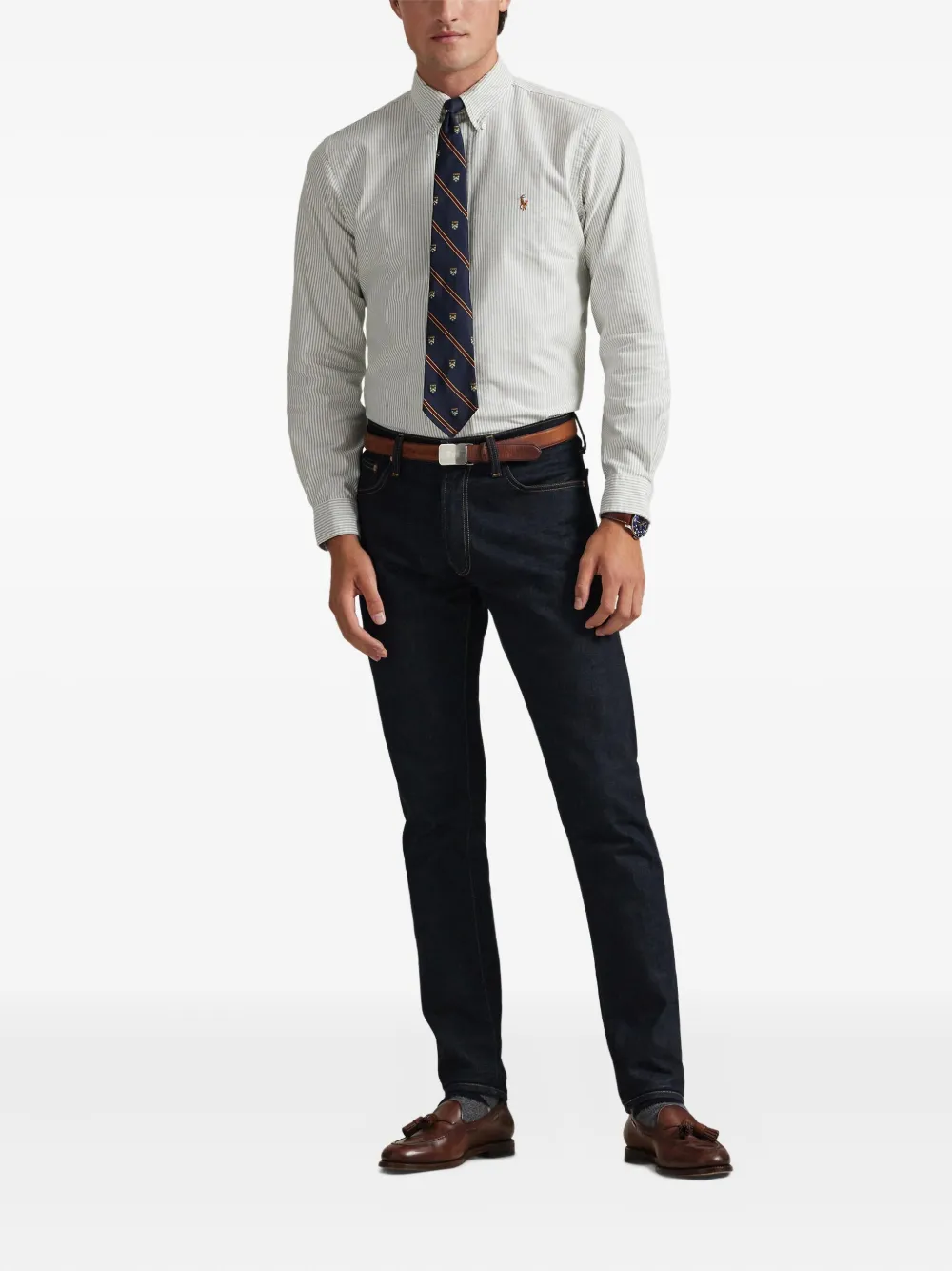 Polo Ralph Lauren Gestreept overhemd Wit