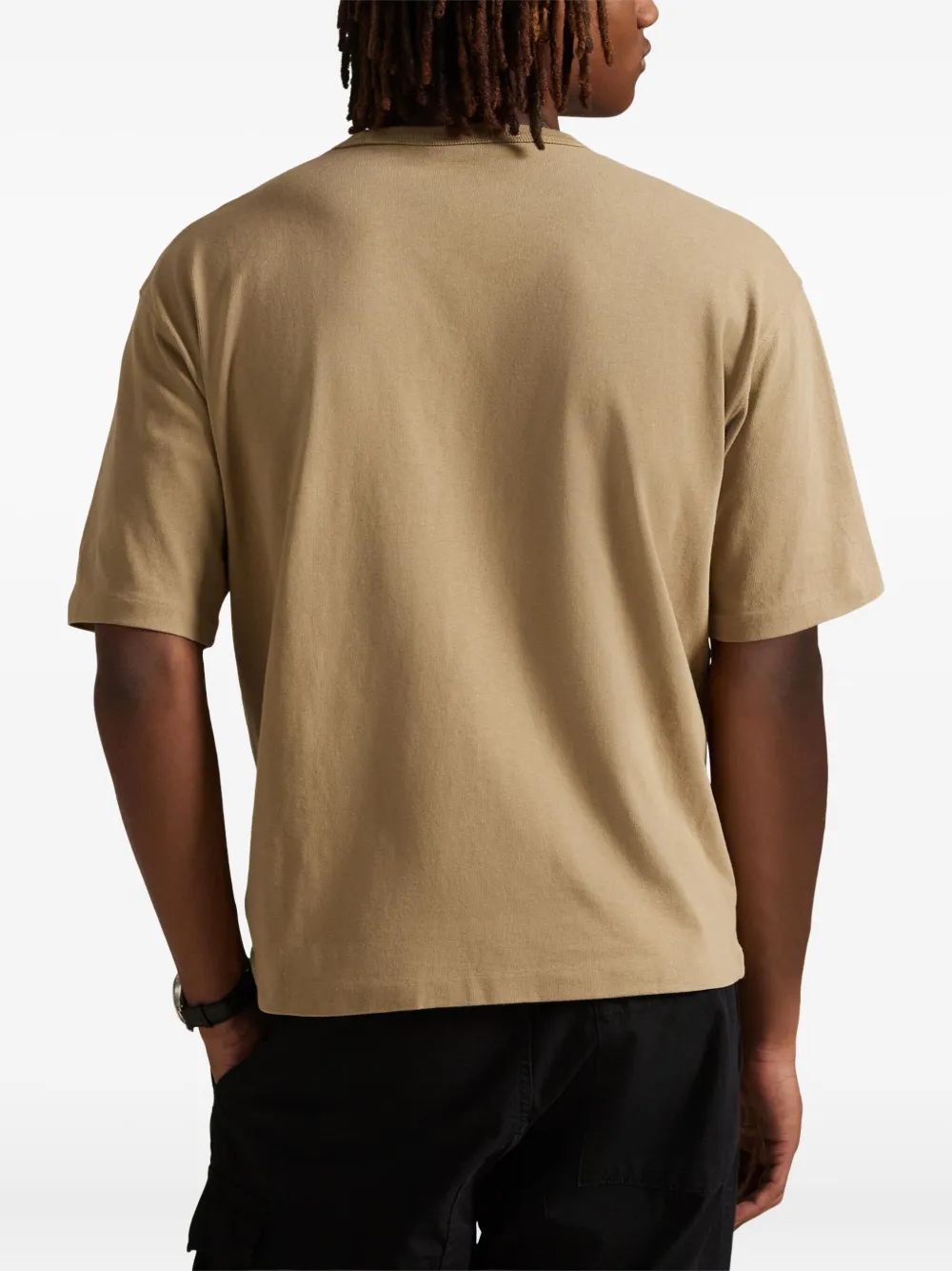 Polo Ralph Lauren T-shirt met geborduurd logo Beige