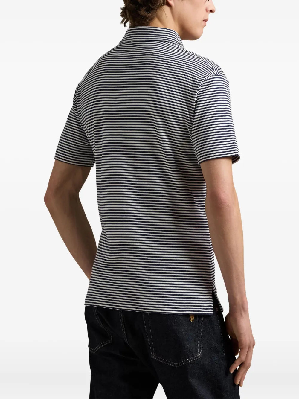Polo Ralph Lauren Gestreept poloshirt Blauw