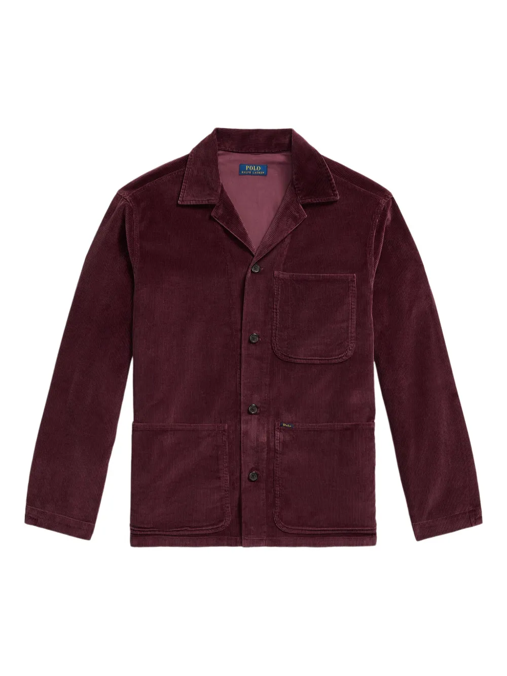 Polo Ralph Lauren corduroy long-sleeve shirt - レッド Polo Ralph Lauren corduroy long-sleeve shirt - レッド