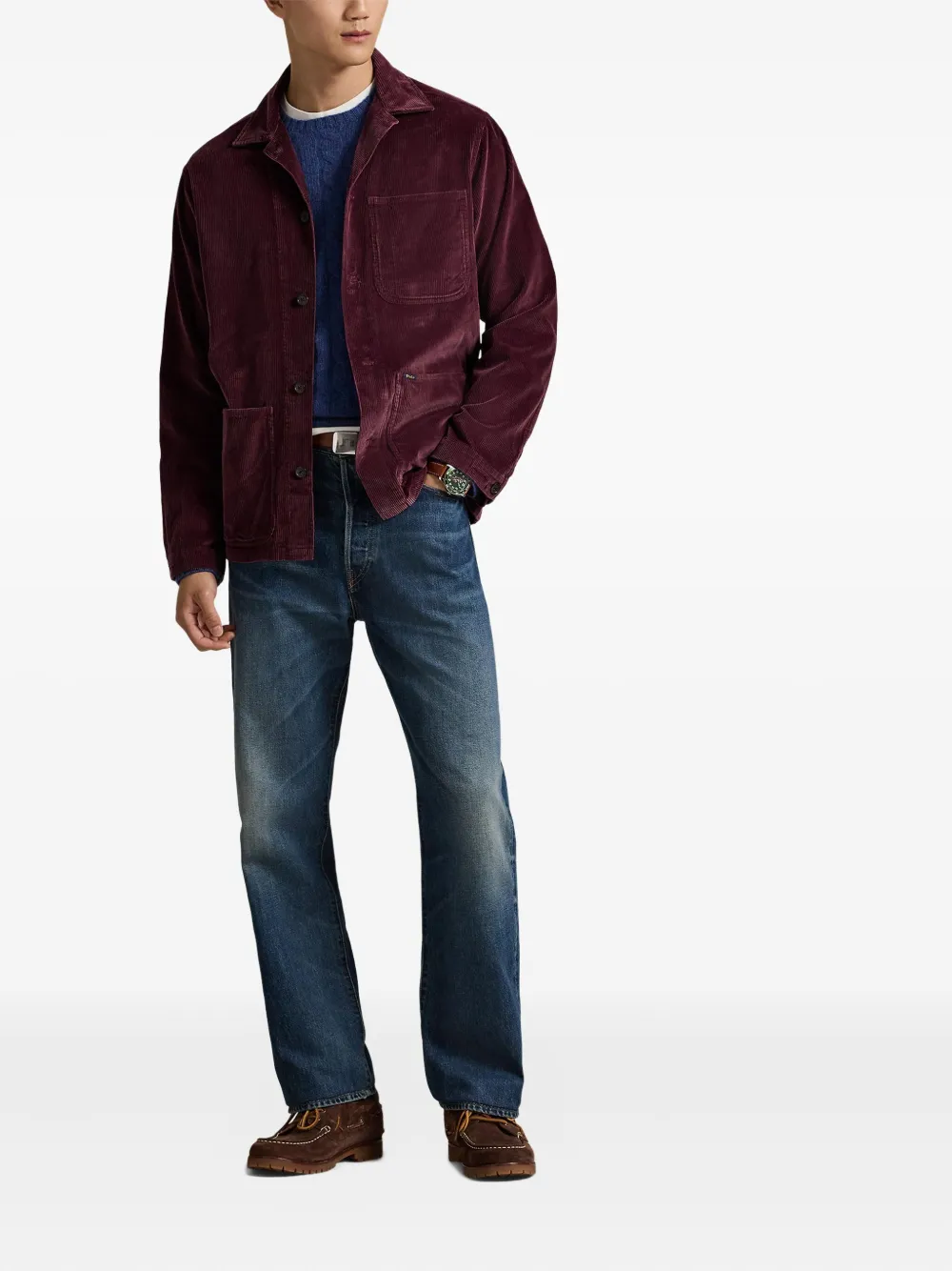 Polo Ralph Lauren corduroy long-sleeve shirt | Image 2
