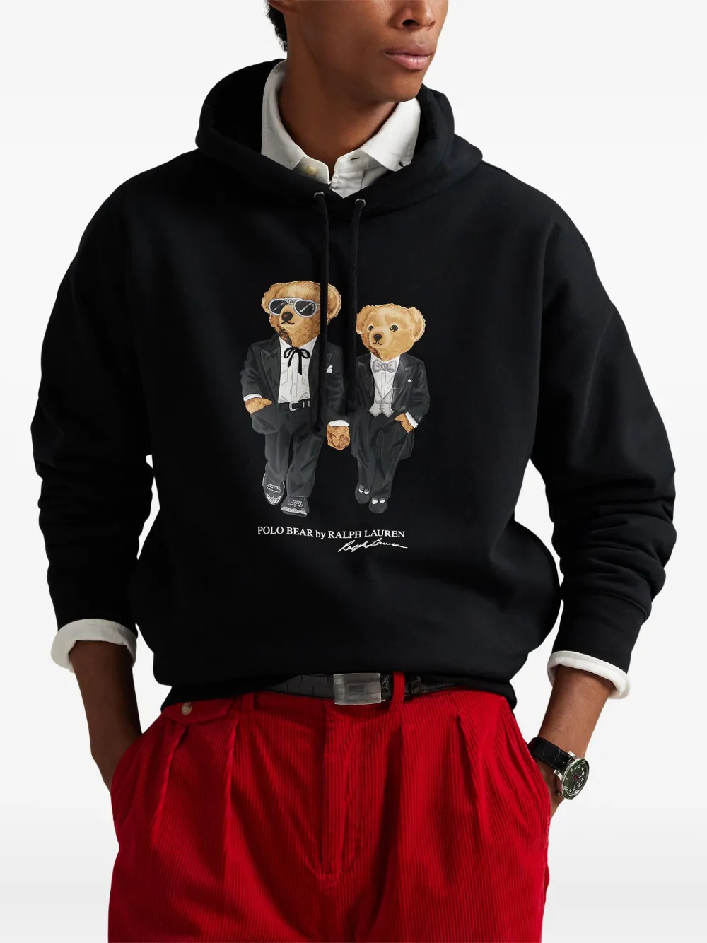 Polo Ralph Lauren Polo Bear high-pile hoodie - thumbnail 4 of 4