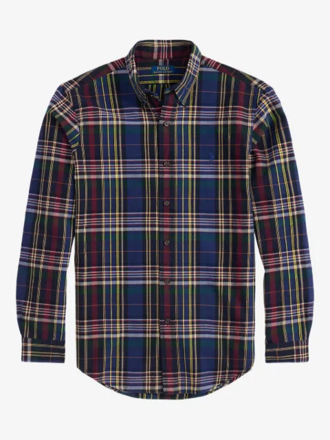 Polo Ralph Lauren brushed plaid shirt