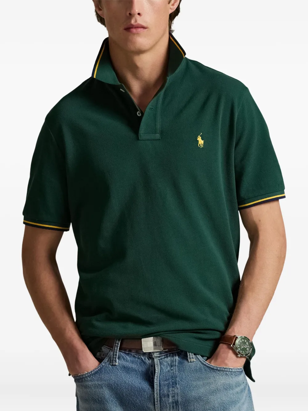 Polo Ralph Lauren Poloshirt met logo Groen