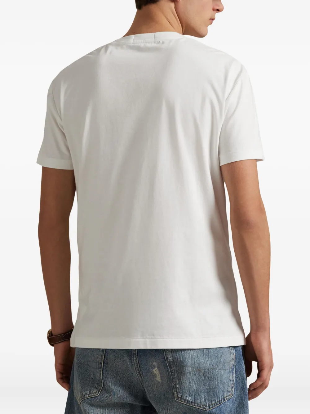Polo Ralph Lauren T-shirt met geborduurd logo Wit