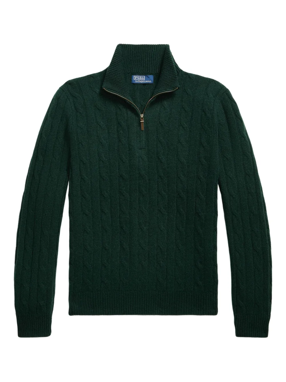 Polo Ralph Lauren ケーブルニット カシミアセーター - グリーン Polo Ralph Lauren ケーブルニット カシミアセーター - グリーン