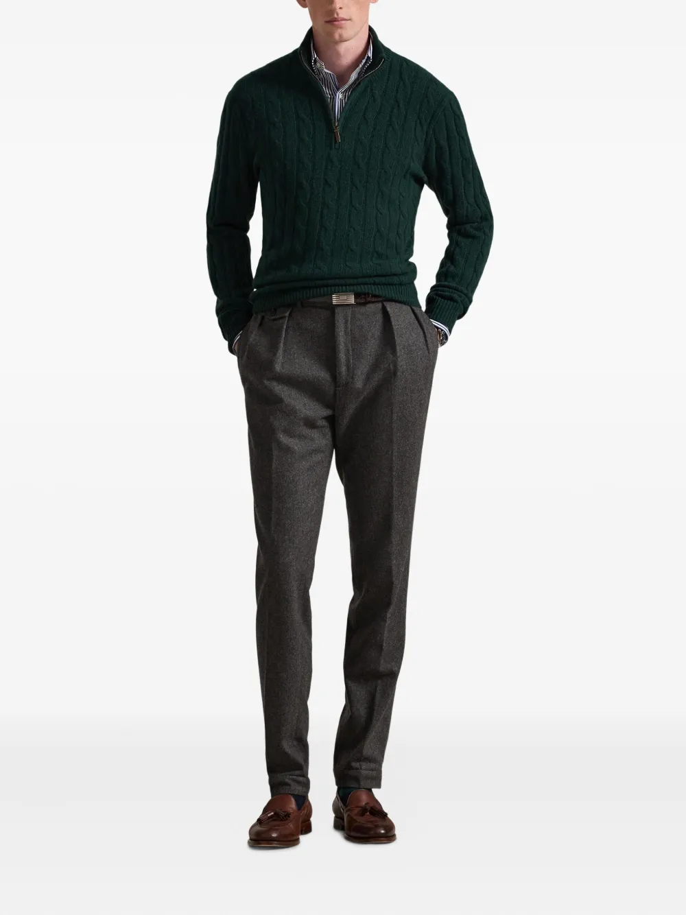 Polo Ralph Lauren Kasjmier sweater Groen