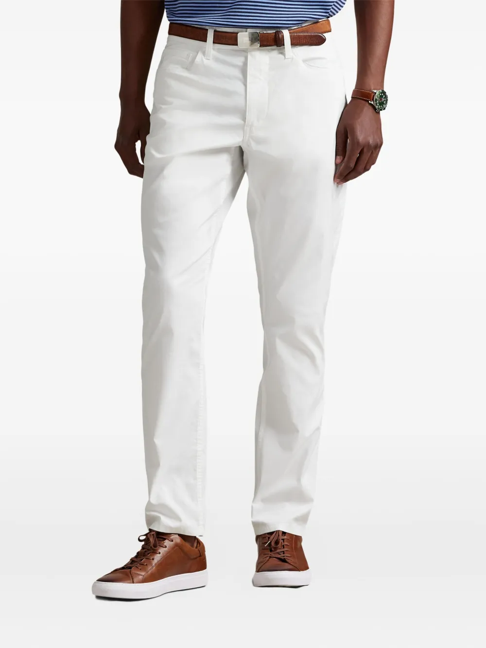 Polo Ralph Lauren Broek met vijf zakken Wit