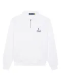 Polo Ralph Lauren polo-neck zip-up sweatshirt - White