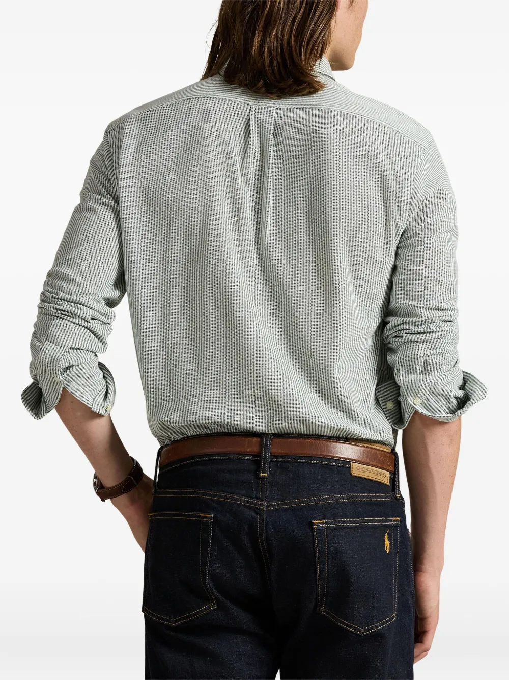 Polo Ralph Lauren Gestreept overhemd Grijs
