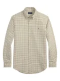Polo Ralph Lauren check-patterned button-down shirt - Neutrals