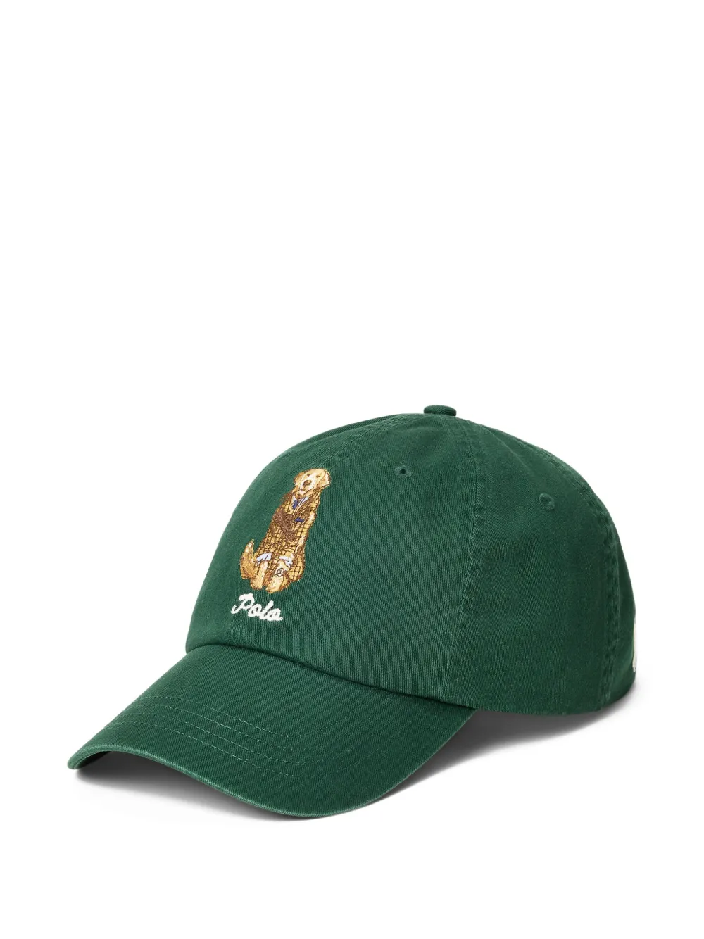 Polo Bear-embroidered baseball cap
