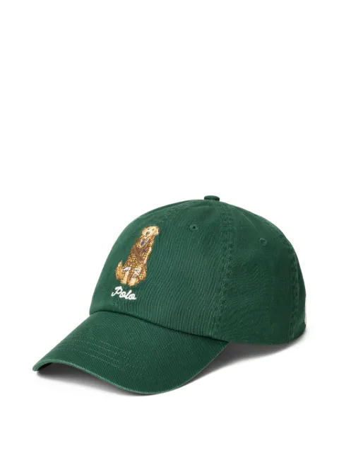 Polo Ralph Lauren gorra de béisbol de béisbol con bordado de oso