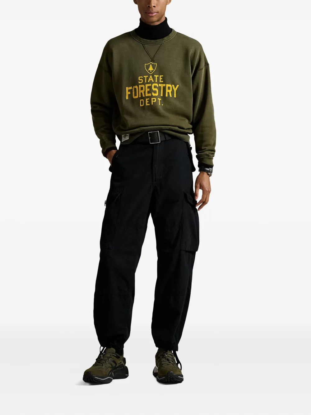Polo Ralph Lauren embroidered-logo fleece sweatshirt | Sweatshirts | Image 2