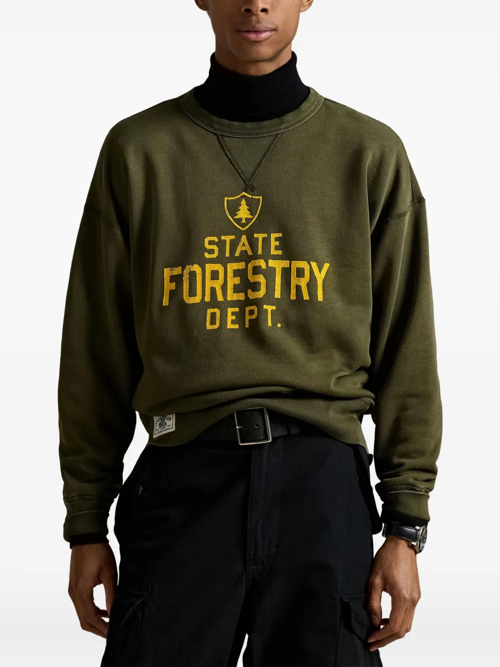 Polo Ralph Lauren Fleece sweater Groen