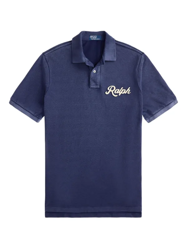 Polo Ralph Lauren The Ralph Logo Polo Shirt in Blue