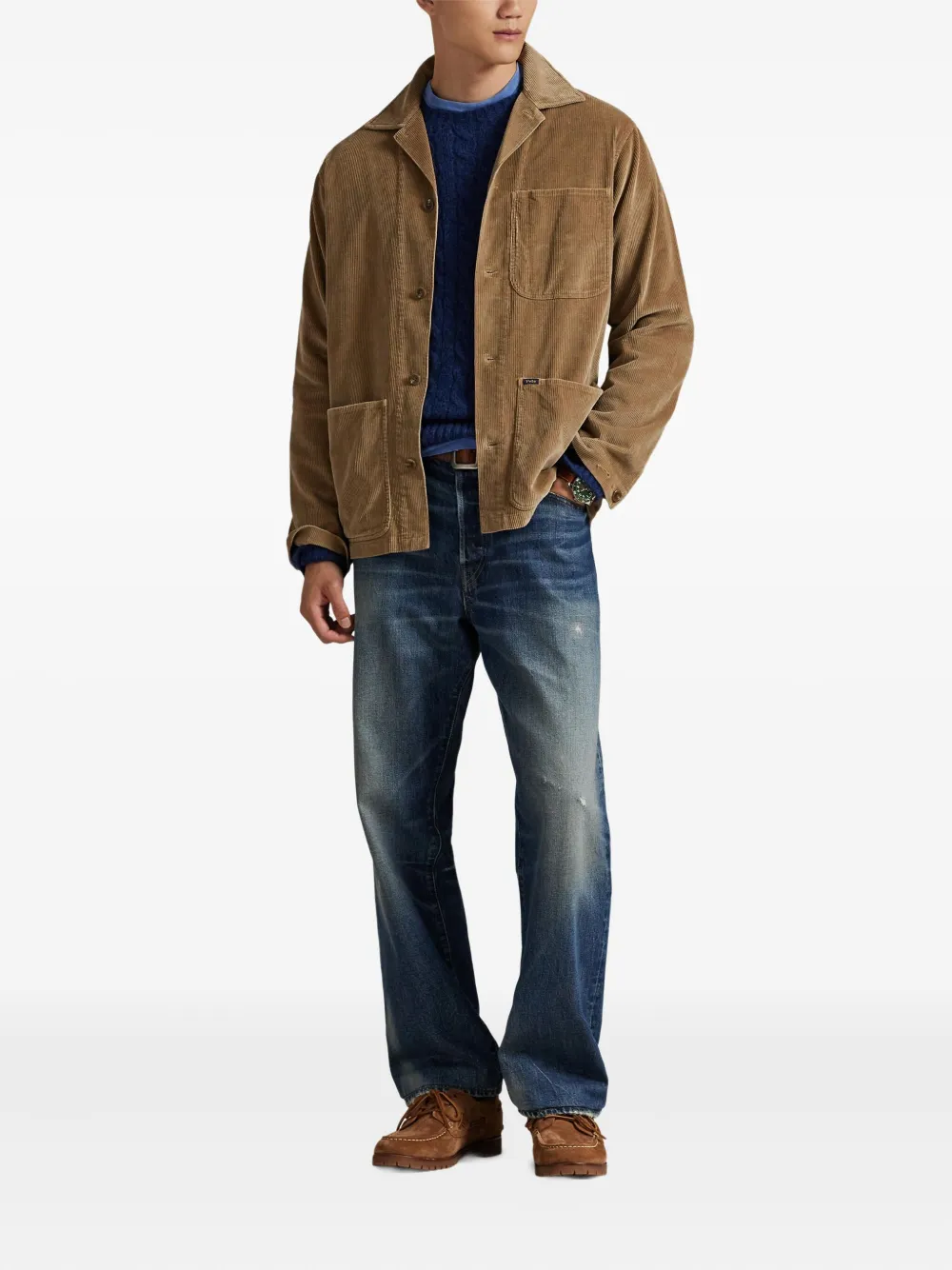 Polo Ralph Lauren Ribfluwelen overhemd Groen