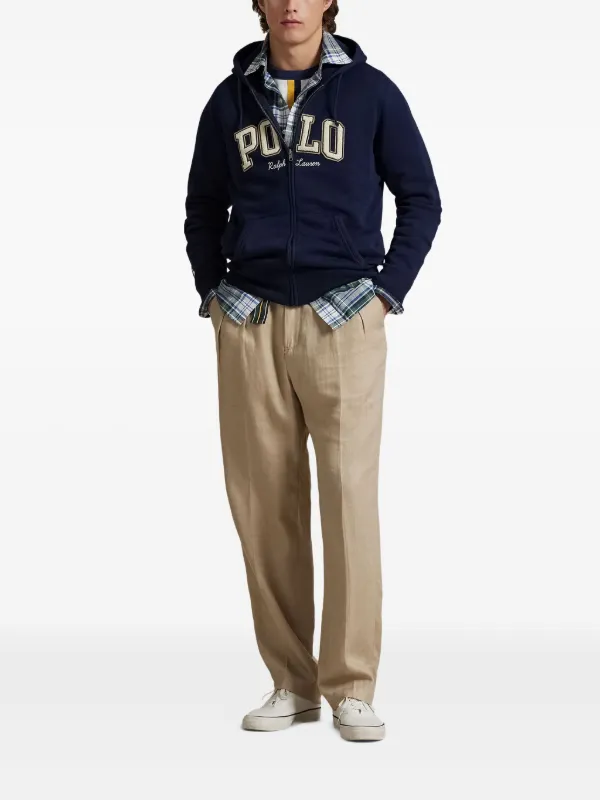 【送料&関税込】Polo Ralph Lauren Logo Embroidery Zipped Hoo 17256551_35356359_600.jpg