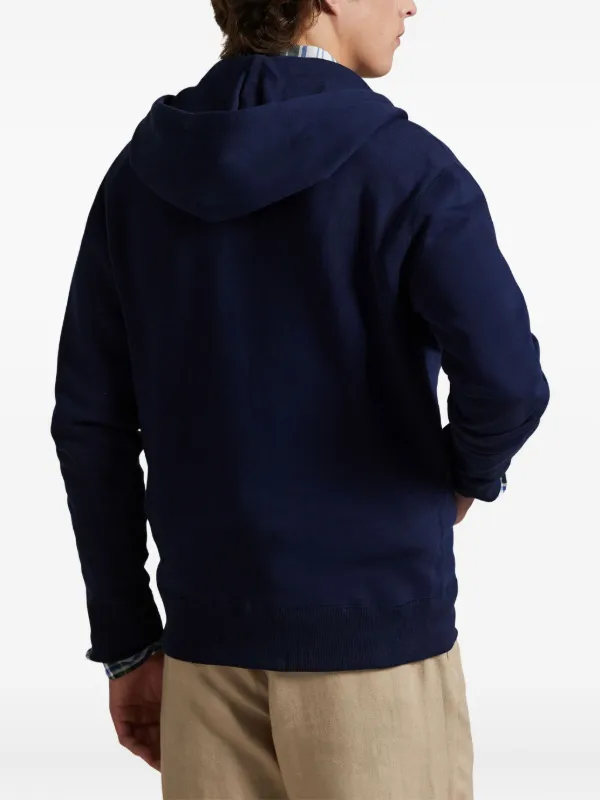 Polo Ralph Lauren ジップアップ パーカー | ブルー | FARFETCH JP