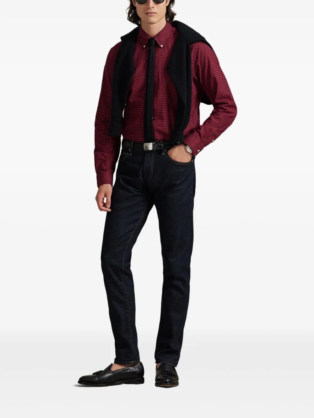 Polo Ralph Lauren Overhemd met gingham ruit Rood