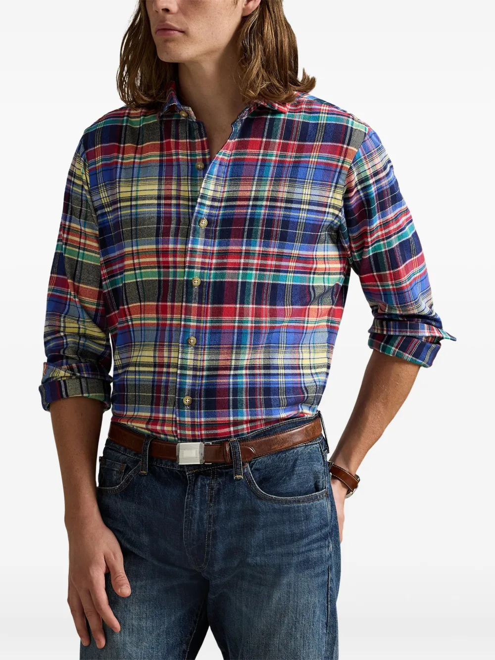 Polo Ralph Lauren Overhemd met lange mouwen Rood