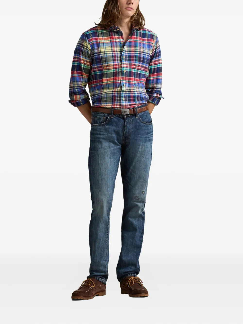 Polo Ralph Lauren Overhemd met lange mouwen Rood